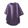 Camiseta de Manga Corta Floral con Rayas Verticales tipo Hielo para Hombre, Talla Grande, Oversize, Venta al por Mayor Transfronteriza, Estilo Hong Kong, Moda Tendencia