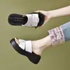 Sandalias de Playa de Suela Gruesa para Mujer, Modelo Nuevo Verano 2026, Chanclas de Tacón de Cuña para Comercio Transfronterizo