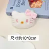 Broche de desenho animado de pelúcia de gato kt laço gatinho fofo cachecol protetores de ouvido pantufas sapatos acessórios de boneca atacado