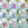 Embalagem de Cabeça de Cartão para Exportação Transfronteiriça Produção Pulseira DIY Criativa Contas Soltas Contas de Pulseira Acessórios de Joia Contas