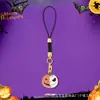 Pingente Caveira de Halloween Transfronteiriço Fantasma de Terror Bolsa de Abóbora Chaveiro de Metal Pingente Evento Pequeno Presente