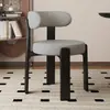 Silla Hiroshima minimalista nórdica, silla de comedor de madera maciza para el hogar con respaldo, moderna para comedor, estudio, oficina, escritorio de ocio