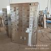 Armario de acero inoxidable con placa especial para comedor de Hubei Wuhan, armario de celosía de 60 pulgadas, fabricante de armarios.