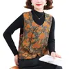 Garantía de Calidad Otoño/Invierno Nuevo Estilo Estilo Chino Cárdigan de Moda que Reduce la Edad Elegante Chaleco Chaleco Prendas de Abrigo de Nuevo Estilo Chino