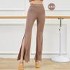 Pantalones de baile para mujer, ropa de práctica de danza moderna, pantalones, ropa de entrenamiento corporal, piernas anchas, danza clásica china, primavera y otoño