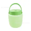 Cubo de Conservación de Silicona en Stock, Cubo de Hielo de Silicona de Gran Capacidad, Bolsa de Conservación Sellada para Exteriores, Almacenamiento para Camping y Picnic
