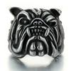 Anillo de serpiente punk retro europeo y americano lagarto perro faraón anillo abierto ajustable reemplazo exagerado masculino dominante femenino