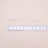 Aguja para Cuentas Aguja de Coser a Mano Aguja Fina Larga con Abertura Herramienta Guía Hilo para Enhebrar Pulsera Collar