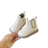 Botas Curtas de Princesinha, Botas Infantis, Botinhas de Couro Pequenas para Bebê, Sapatos Novos de Primavera para Bebê, Sapatos de Solado Macio para Criança Pequena