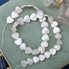 Perla Natural de Agua Dulce Barroca con Agujero Pasante Amor 12-13mm Material para Joyería Hecha a Mano DIY
