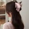 Pinza para el pelo de cuadros retro estilo coreano para mujer, nuevo modelo 2026, pinza de tiburón de alta calidad para recogidos, accesorio para el cabello