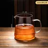 Juego de Infusor de Té Gong Dao Bei de Vidrio Resistente al Calor Taza de Té Gong de Vidrio Espeso Servidor de Té Accesorios para Ceremonia del Té Colador de Té Preparación de Té Brillante