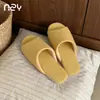 Fábrica de Zapatos Qidan Pantuflas Silenciosas de Algodón Lino para Mujer, Hogar Interior, Todas las Estaciones Transpirables Ligeras Suela Suave Antideslizantes