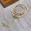 Pulsera Original Nueva de Bodhi Xingyue de Múltiples Círculos Pulsera de Ágata con Cuenta Dzi Pulsera Tejida a Mano con Temperamento Literario y Artístico Accesorios