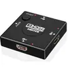 Seletor HDMI 3 em 1 saída 4K @ 60Hz quadrado mini três em 1 saída HDMI HD conversor