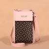 Directo de fábrica nueva gran capacidad multifuncional color sólido moda simple hombro bolso pequeño bandolera bolsa para teléfono para mujer