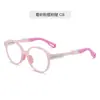 Gafas TR90 para miopía infantil transfronteriza para mujer, suaves y cómodas, para estudiantes de primaria, montura óptica para hombre, nariz suave, montura redonda, combinan con todo