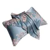Funda de Almohada Jacquard Satinado Estilo Europeo, Una para Cama Individual o Doble de Adulto, Una Funda de Almohada, Cubierta para Relleno de Almohada 48x74cm