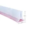 Tira Impermeable de Silicona para Baño, Cubierta Impermeable para Ducha, Sello Inferior para Puerta de Ducha, Protector contra Salpicaduras para Ducha, Separación de Seco y Húmedo