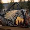 2026 Nueva Serie Transfronteriza Animal Caballo Bolsa de Viaje Acolchada Portátil de Corta Distancia Multifuncional Bolsa Deportiva para Fitness
