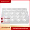 Fábrica de cosméticos Placa de unha PVC transparente blister suporte interno produtos eletrônicos blister suporte interno