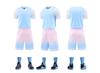 Uniforme de baloncesto de manga corta con cuello redondo y degradado de color, lote directo de fábrica 2023, conjunto para adultos y niños, uniforme de equipo de entrenamiento con balón