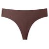 Lingerie Sexy Popular Europeia e Americana Lingerie Sexy Sem Costura de Peça Única em Seda Gelo Cintura Baixa Secagem Rápida Tanga Feminina Exportação Atacado