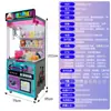Máquina de garra modelo nuevo, venta al por mayor directa de fábrica, máquina de garra personalizada, máquina de peluches, máquina de regalos, exportada a Europa, América, Japón y Corea
