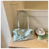 Bolsa Simples para o Dia a Dia para Mulheres 2026 Nova Moda Estilo Coreano Nicho Bolsa de Ombro/Axila Bolsa Tote de Grande Capacidade