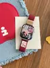 Etiqueta Fina con Forma de Cachorro Hebilla Magnética Correa con Textura Lisa Adecuada para Apple Watch