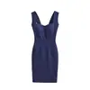 Ropa de mujer al por mayor transfronteriza vestido ajustado estilo europeo y americano verano nuevo falda bodycon entallada a la cintura con abertura trasera falda corta