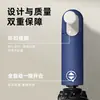 Paraguas Grande Totalmente Automático para Hombre con Hebilla de Anillo, Paraguas para Sol y Lluvia, Paraguas de Protección Solar para Mujer, Paraguas Plegable para el Sol, Paraguas Publicitario Personalizado
