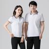 Traje deportivo de verano para hombre y mujer, ropa de grupo del mismo estilo, camisa polo de negocios, ropa deportiva informal para parejas, conjunto de dos piezas