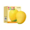 Bolas de Sal de Baño SADOER Melocotón Mango Limpiadora Aromática (Pelota Flotante) Sal de Baño de 150g para Ventas Transfronterizas