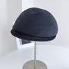 Sombrero de Paja Fina Estilo Japonés para Mujer, Sombrero de Paja para Protección Solar de Verano, Gorra de Newsboy para Viaje al Aire Libre, Gorra para Vacaciones en la Playa