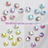 Spot K9 bulbo gordura pêssego Diamante ~ nove diamante novo com fundo fertilizante quadrado diamante cristal mágico cor de vidro unha joias atacado
