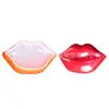 Nueva Botella Coreana de 20 Piezas de Mascarilla Labial 60g Botella de Gelatina Labial Tipo Parche con Forma de Boca Frasco de Plástico Material Ps Frasco Cosmético
