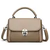 Bolso pequeño de color liso de alta gama para madre de mediana edad, nuevo estilo transfronterizo, bolso de hombro único, bandolera, mochila, bolso de hombro pequeño para mujer