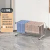 Novo Rack de Toalhas de Aço Inoxidável para Salões de Beleza e Cabeleireiros, de Chão, Extensível, para Secar Toalhas e Toalhas de Banho, Rack de Armazenamento