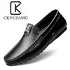 Artículos genuinos de la marca CKVUSAMG Talla grande A1 Zapatos Casuales para Hombre de Cuero de Vaca de Capa Superior con Superficie Suave Zapatos de Invierno con Forro de Lana para Hombre
