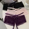 Calcinha Feminina de Renda Borboleta Puramente Sedutora, Alta Elasticidade, Transparente, Fundo Aberto, Tiras Finas, Design Vazado, Calcinha Triângulo de Alta Elasticidade Sem Costura para Mulheres