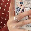 Anillos de Moda y Únicos para Mujer, Anillos Abiertos Huecos Estilo Coreano, Anillos Versátiles de Moda para el Dedo Índice