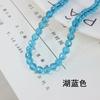 96 cuentas sueltas de cristal de color tierra, 4-12 mm, para hacer tú mismo, para joyería, ropa, pendientes, accesorios.
