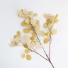 Folhas Artificiais para Decorações de Casamento, Plantas Verdes, Arranjos Florais, Folhas de Clematis, Folhas de Bluebird, Decoração de Casa, Decoração Externa, Atacado do Fabricante