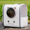 Tienda de Campaña para Mascotas Transportín para Gatos Mochila para Perros y Gatos al Aire Libre Ampliable Gran Capacidad Plegable Ligera Transpirable Transportín para Perros