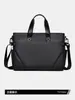Maletín de Estilo Nuevo, Ligero, Sencillo, Bolso de Mano de Color Sólido, Bolso Cruzado de Gran Capacidad, Multifuncional, Bolso para Computadora a la Moda y Tendencia