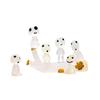 Micro Paisagem Ornamentos Princesa Fantasma Árvore Luminosa Elfo Luminoso Alienígena Boneca Animação de Mão Criativo Pequenos Ornamentos