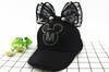 Gorra Perforada M Mickey Lazo Infantil Linda Gorra Niñas Otoño y Primavera Coreana ins Gorra de Béisbol