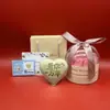 Insignia Corporativa Personalizada Logo Oro Puro 999 Pastel de Corazón Dulce Regalo de Confesión para Novia Lote de Oro Shuibe