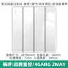 Enchufe conmutador británico de 13A USB Espejo Plexiglás Panel Hong Kong y Macao Doble dos clavijas Estándar británico Versión de Hong Kong